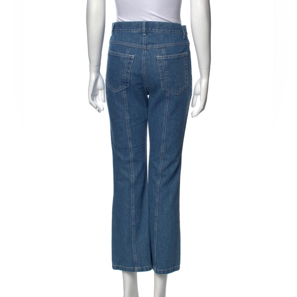 Sandy Liang Mid-rise Flair Jeans Size 38